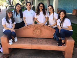 Members of Focus SDSU visited Western University in Pomona, California