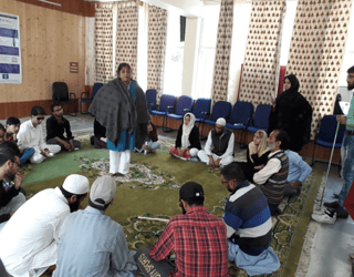 One of the ways Project Noor has helped low vision patients in India was this five-day workshop in October 2017