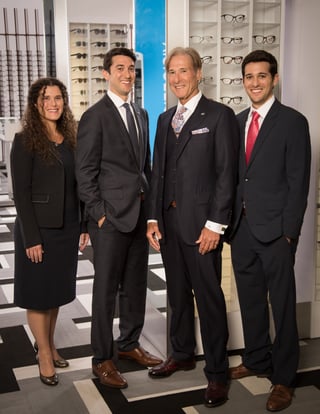 Left to right: Dr. Brooke Schaeffer Kaplan, Dr. Mark E. Schaeffer, Dr. Jack L. Schaeffer, David Schaeffer. 